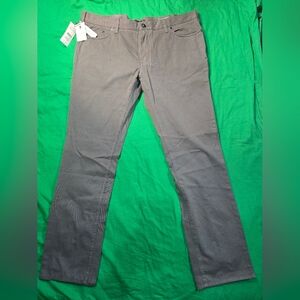 Black Brown 1826  Khakis Men Pants Tailored Fit Size 40x32 New with Tags